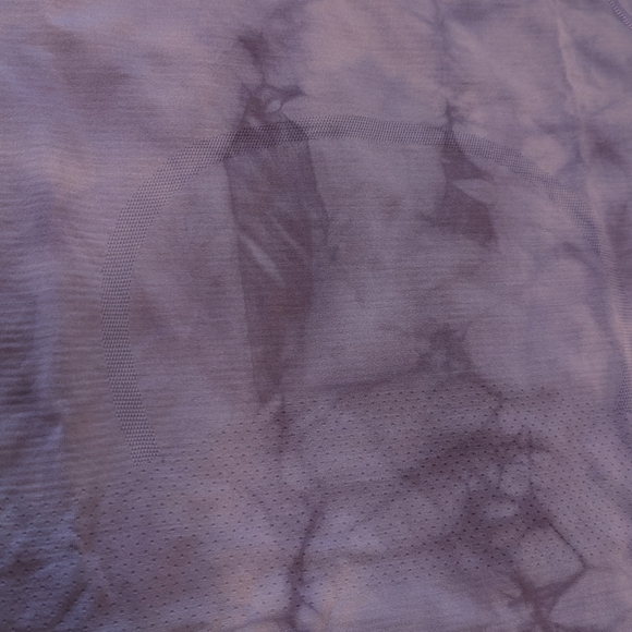 Lululemon Swiftly Tech Long Sleeve Shirt 2.0 Race Length, Tie Dye Blue, Size 8 - Picture 3 of 9